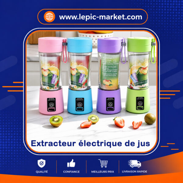 Extracteur de jus mini Machine électrique extracteur de jus portable